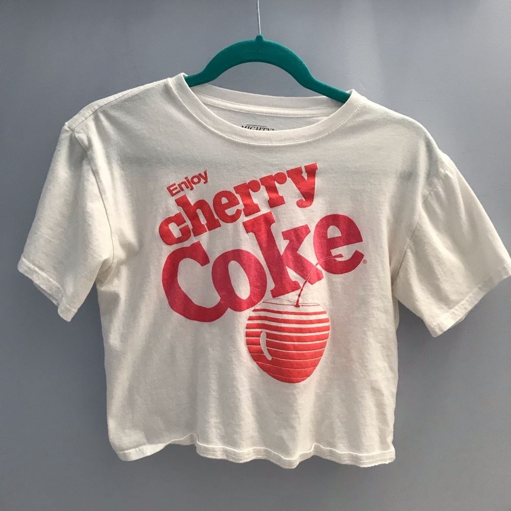 Enjoy Cherry Coke crop top